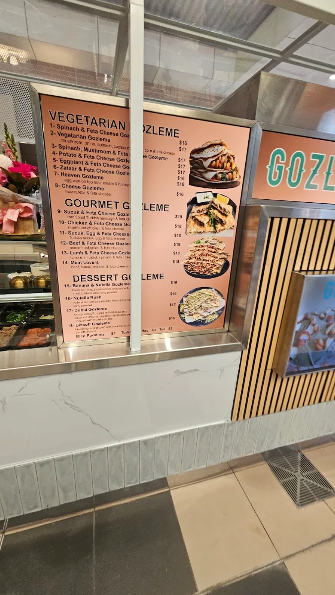 Menu, Gozleme Life