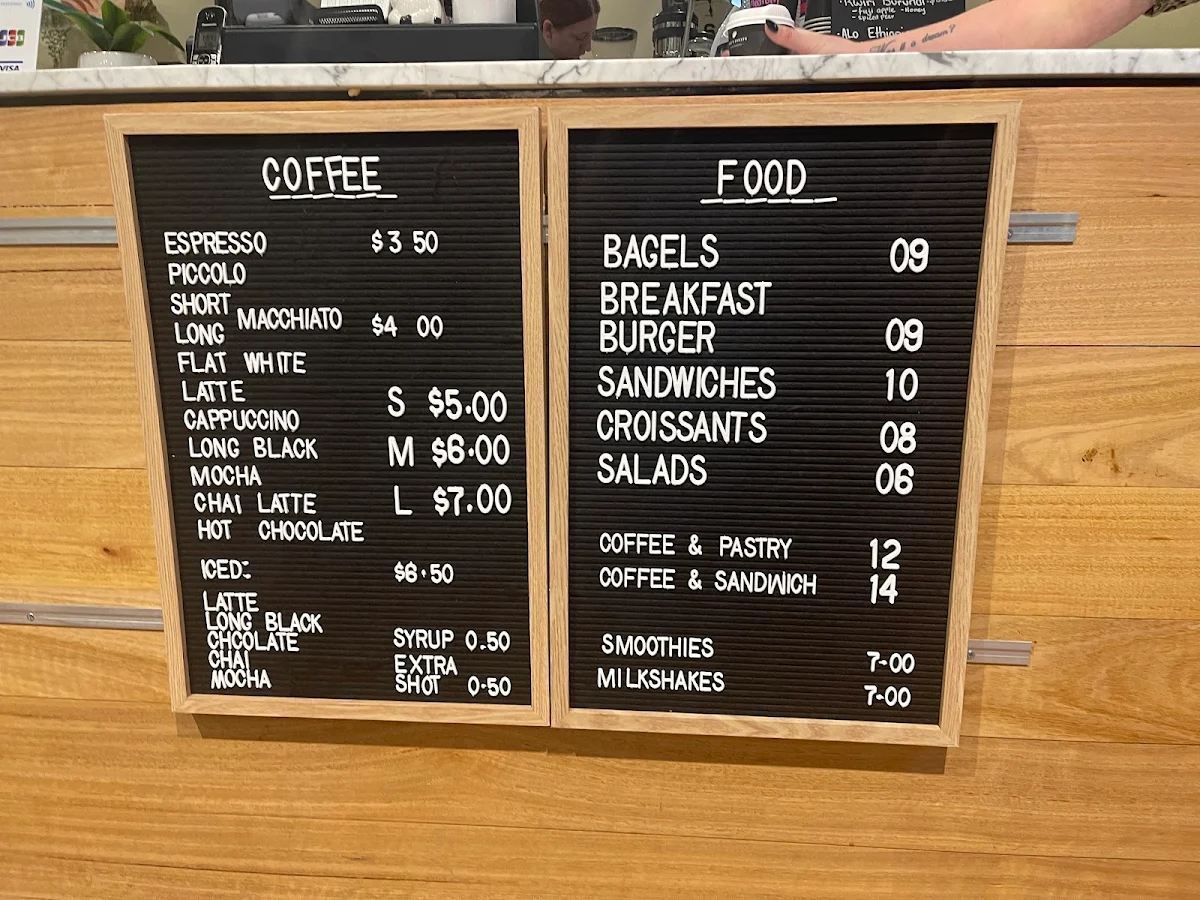 Menu, Duke's On Brunswick