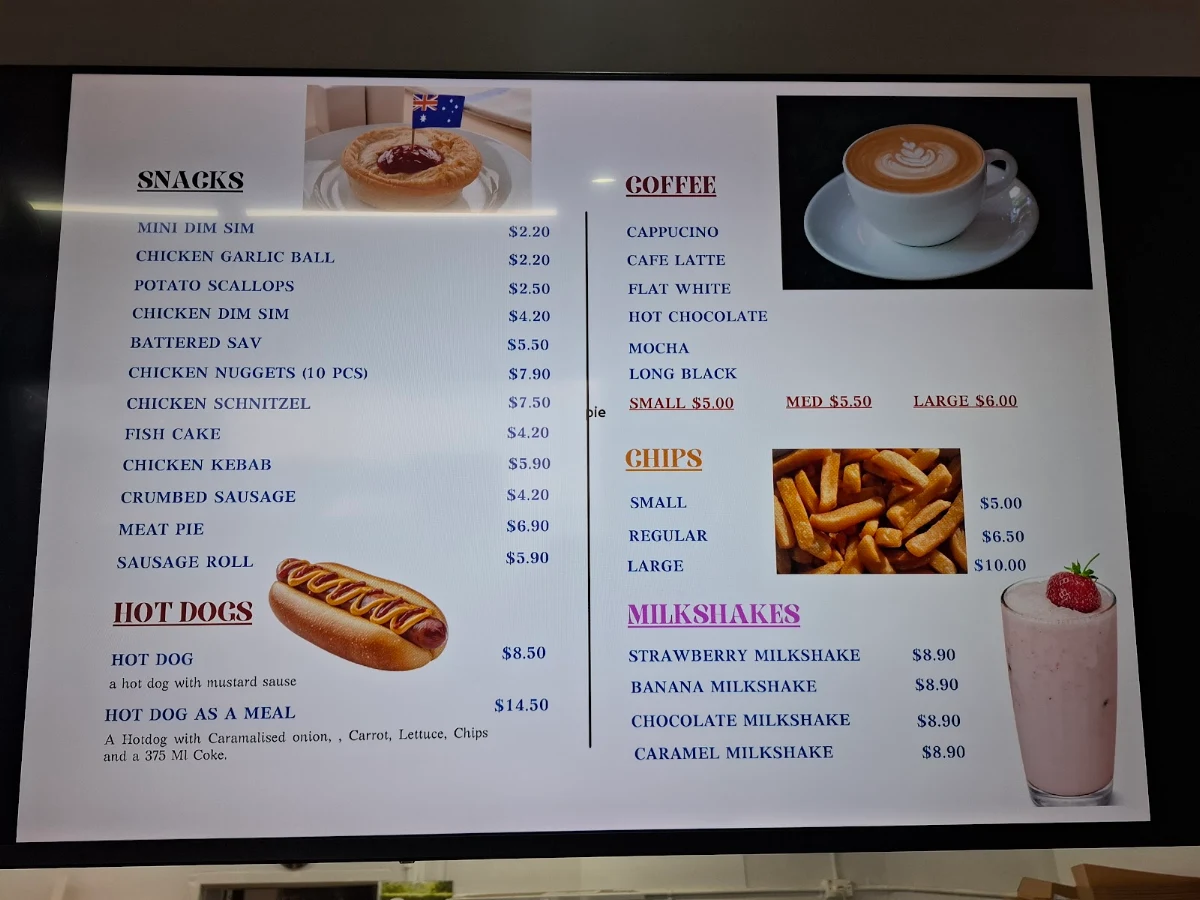 Menu, Brizzy Bites