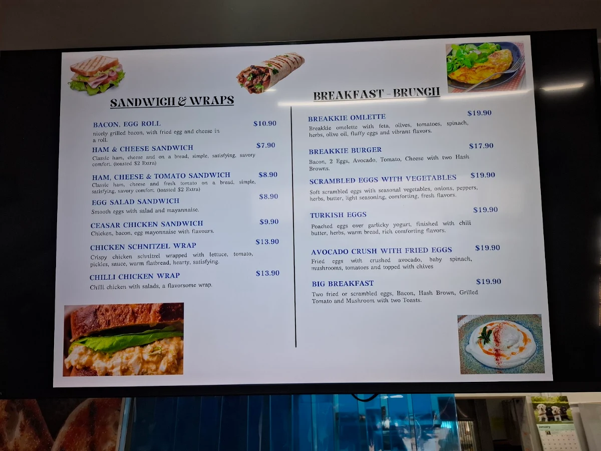 Menu, Brizzy Bites
