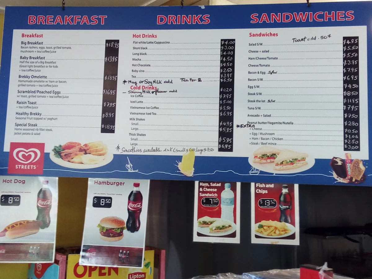 Menu, Brizzy Bites