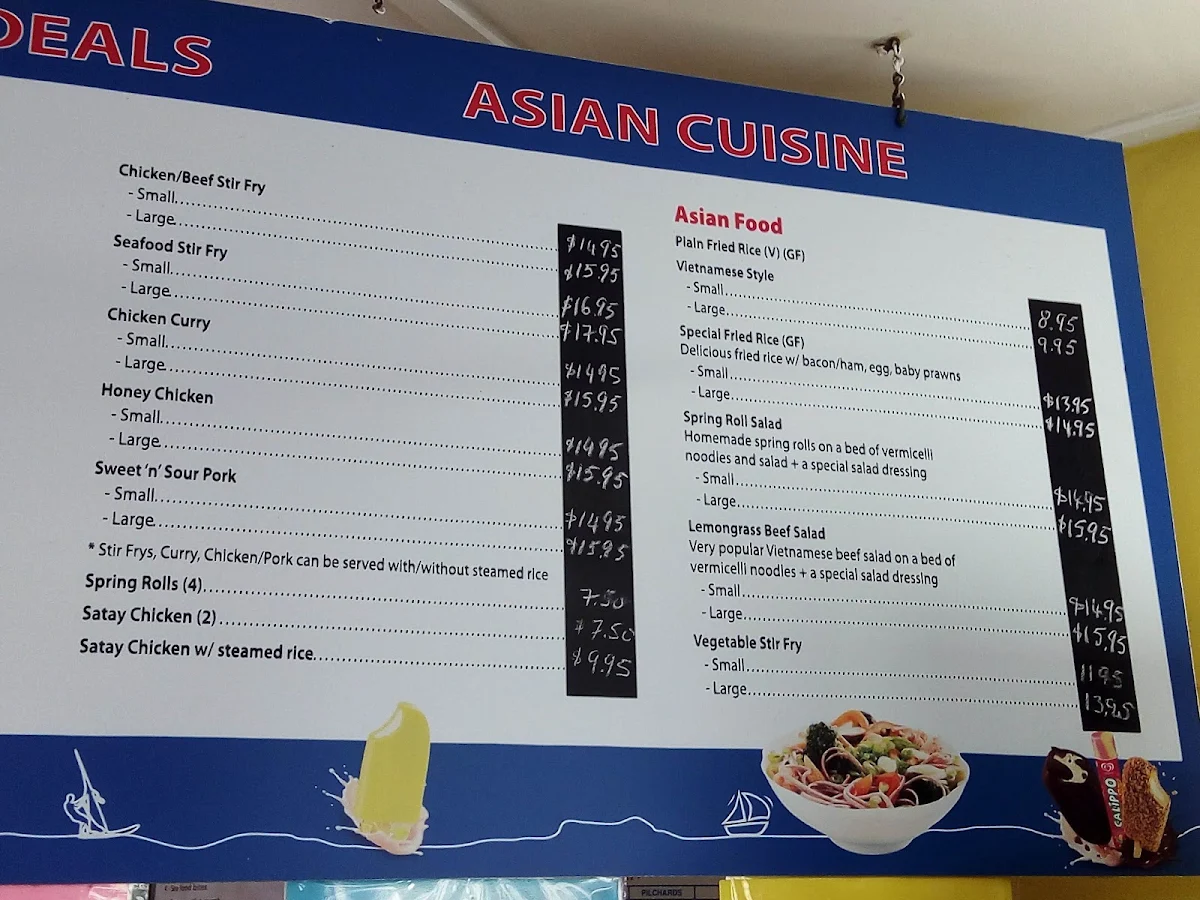 Menu, Brizzy Bites