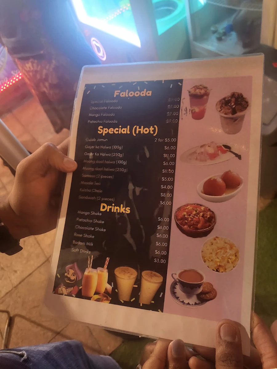 Menu, Giani’s delicacies