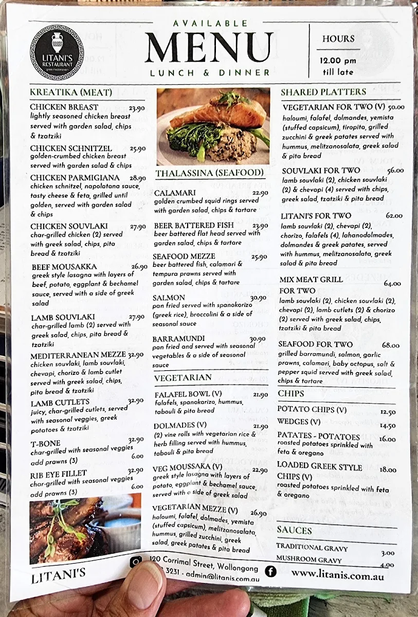 Menu photo 1