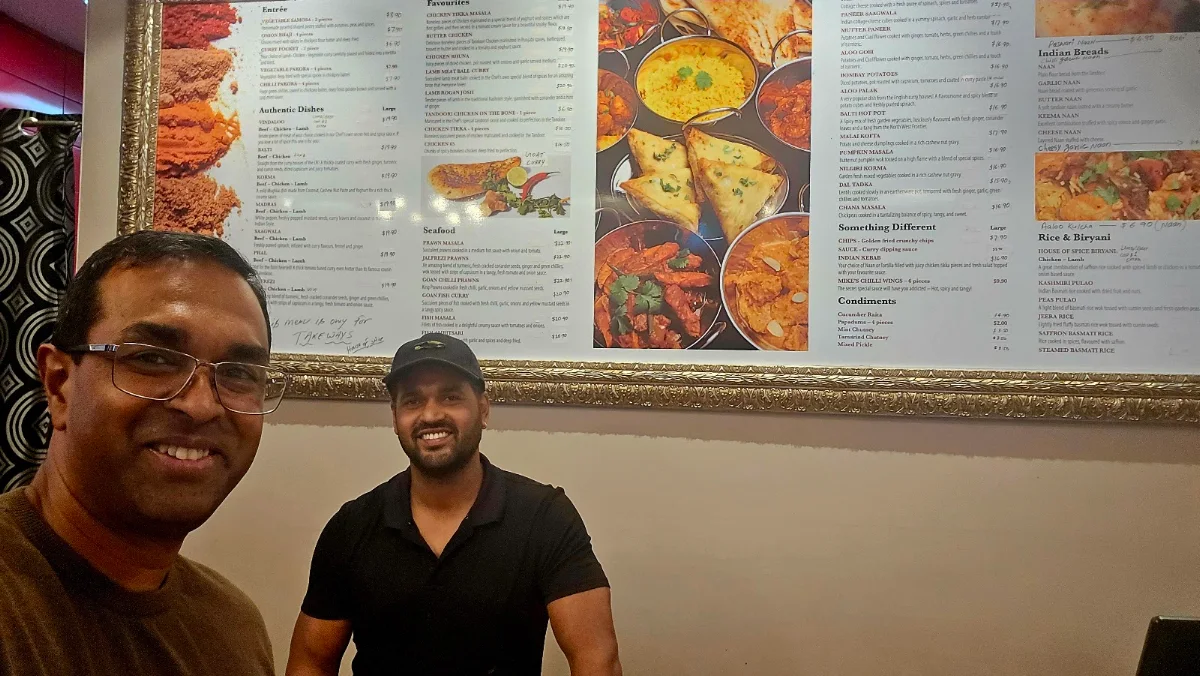 Menu, House of Spice Indian Restaurant