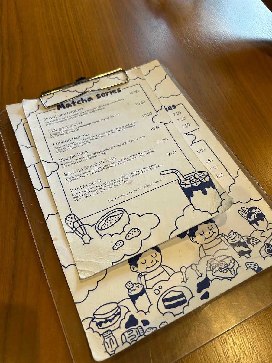 Menu, Lola's Coffee Bar Kelvin Grove