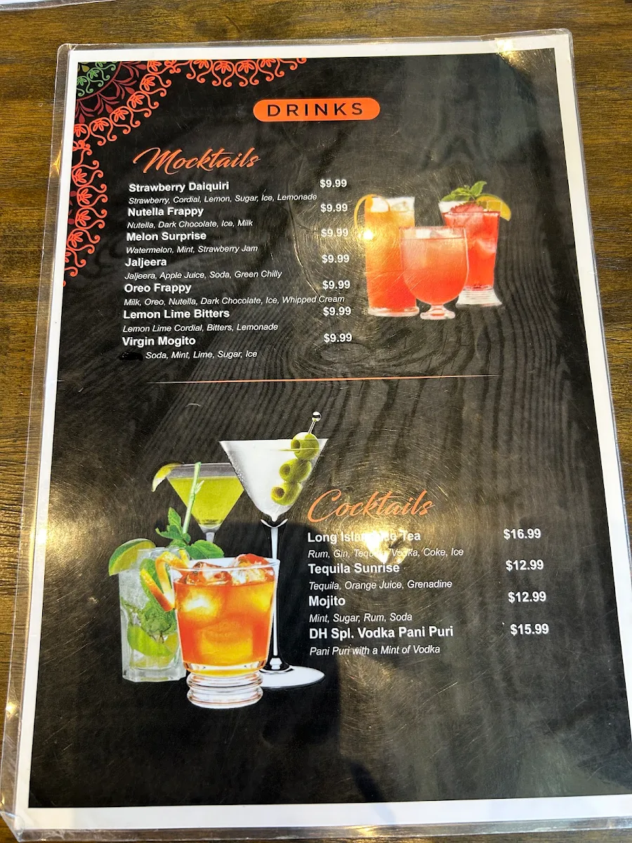Menu, Dosa Hut - Indian Multi Cuisine Restaurant Cranbourne