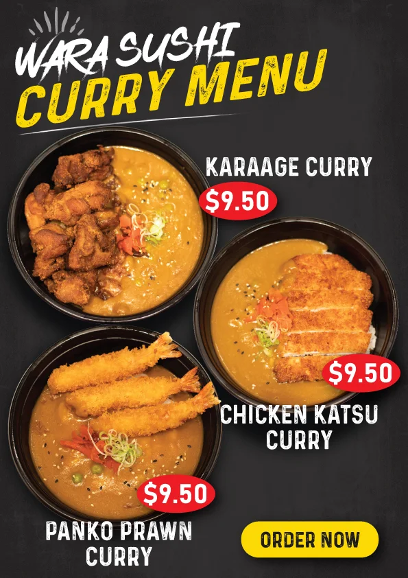 Menu, Wara Sushi