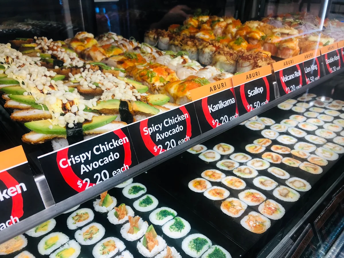 Menu, Wara Sushi