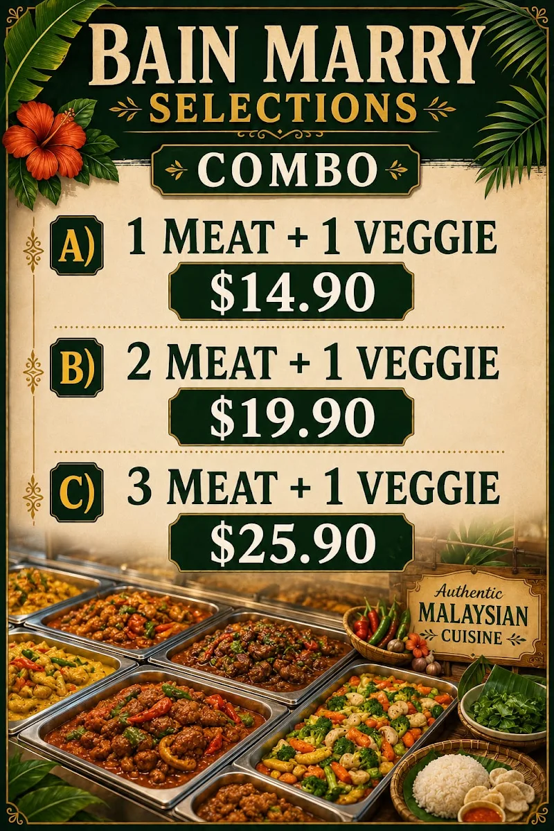Menu, Taste of Springvale