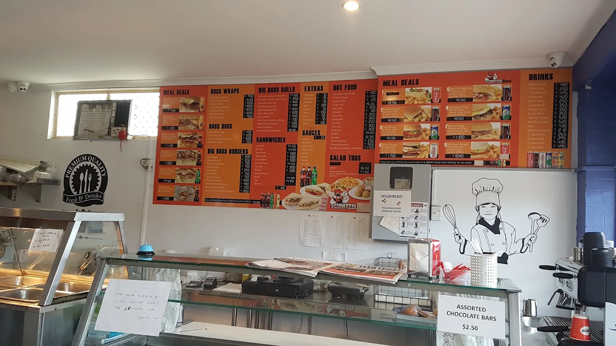 Menu, Schnitzel House Newcastle