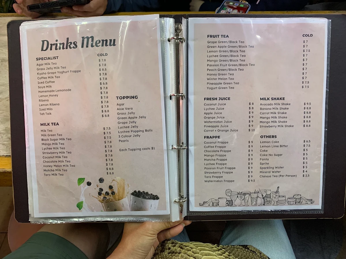 Menu, Little Hong Kong BBQ Restaurant @ Sunnybank