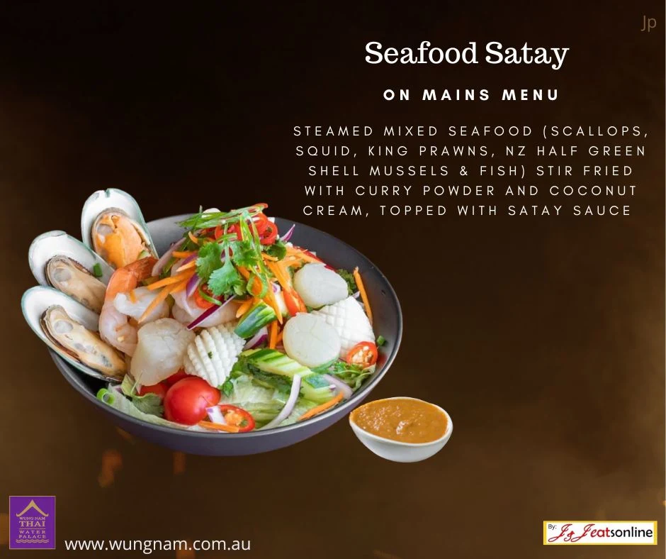Menu, Wung Nam Thai Water Palace
