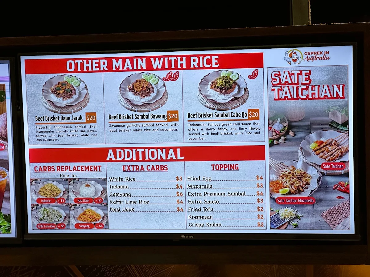 Menu photo 1