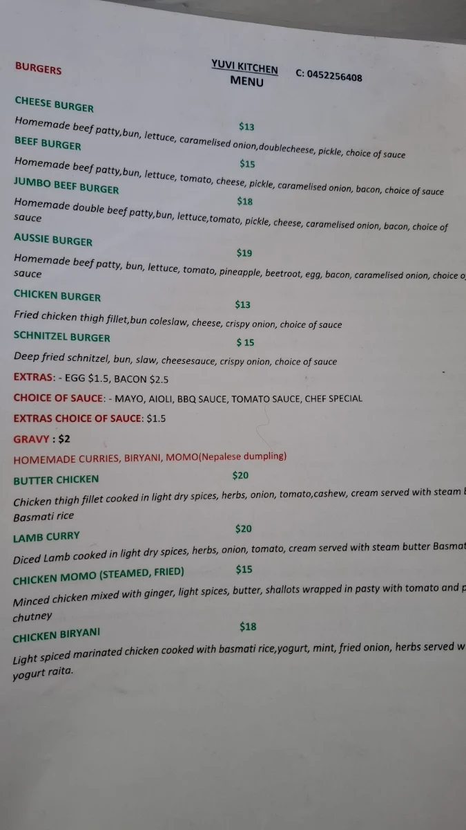 Menu photo 2