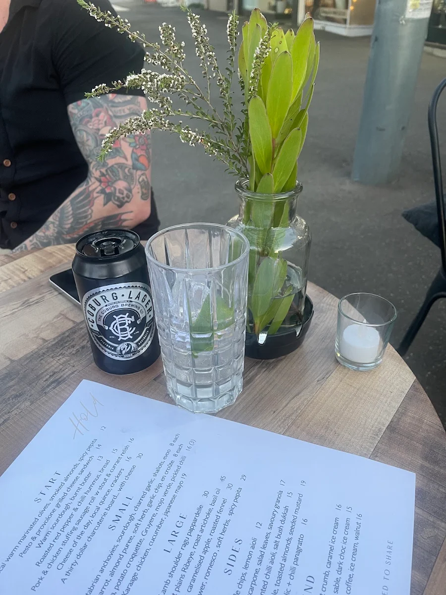 Menu, Hold Bar & Eatery