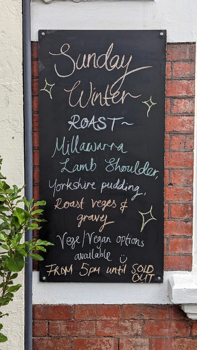 Menu, Hold Bar & Eatery