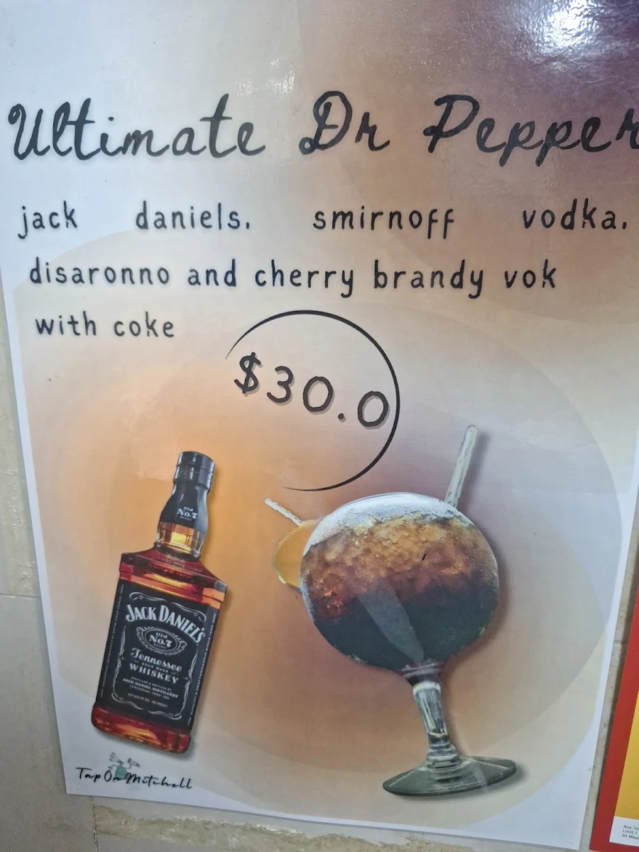 Menu, The Tap