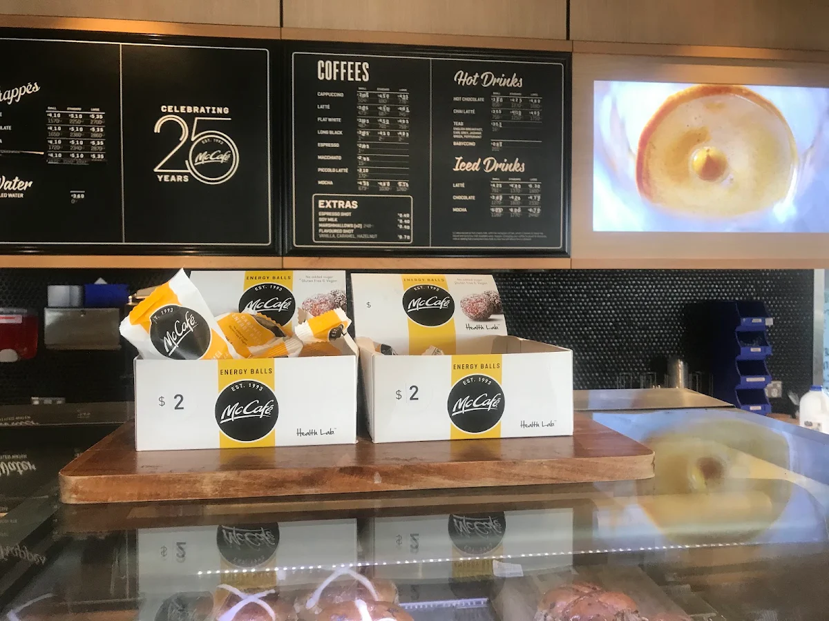 Menu, McDonald's Traralgon