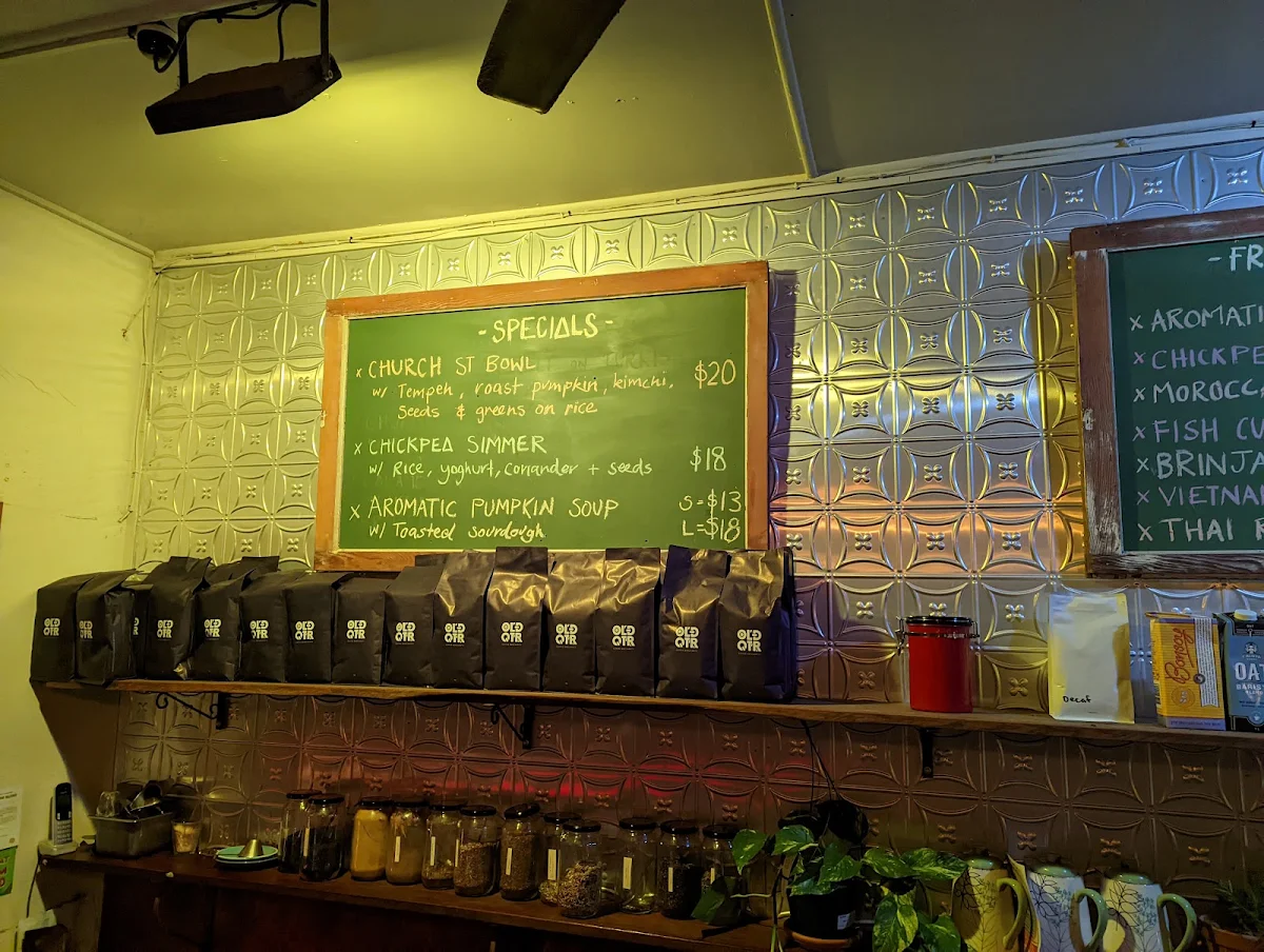Menu, 5 Church Street