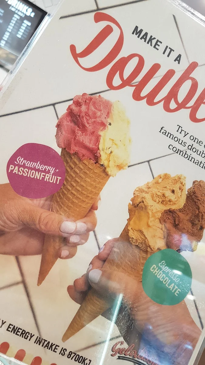 Menu, Gelatissimo Glenelg