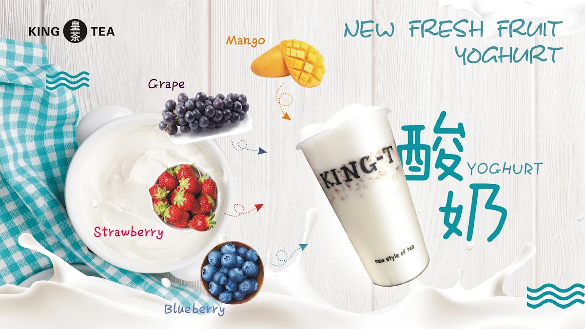Menu, KING TEA Hornsby