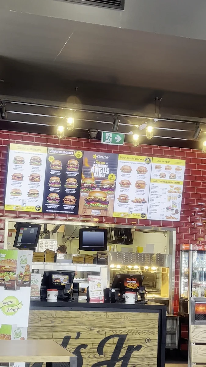 Menu, Carl's Jr. West Lakes