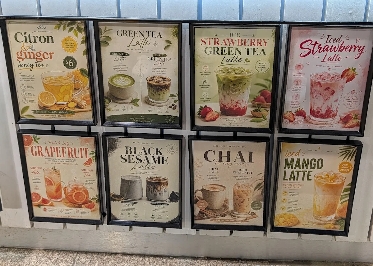 Menu, Cafe 439