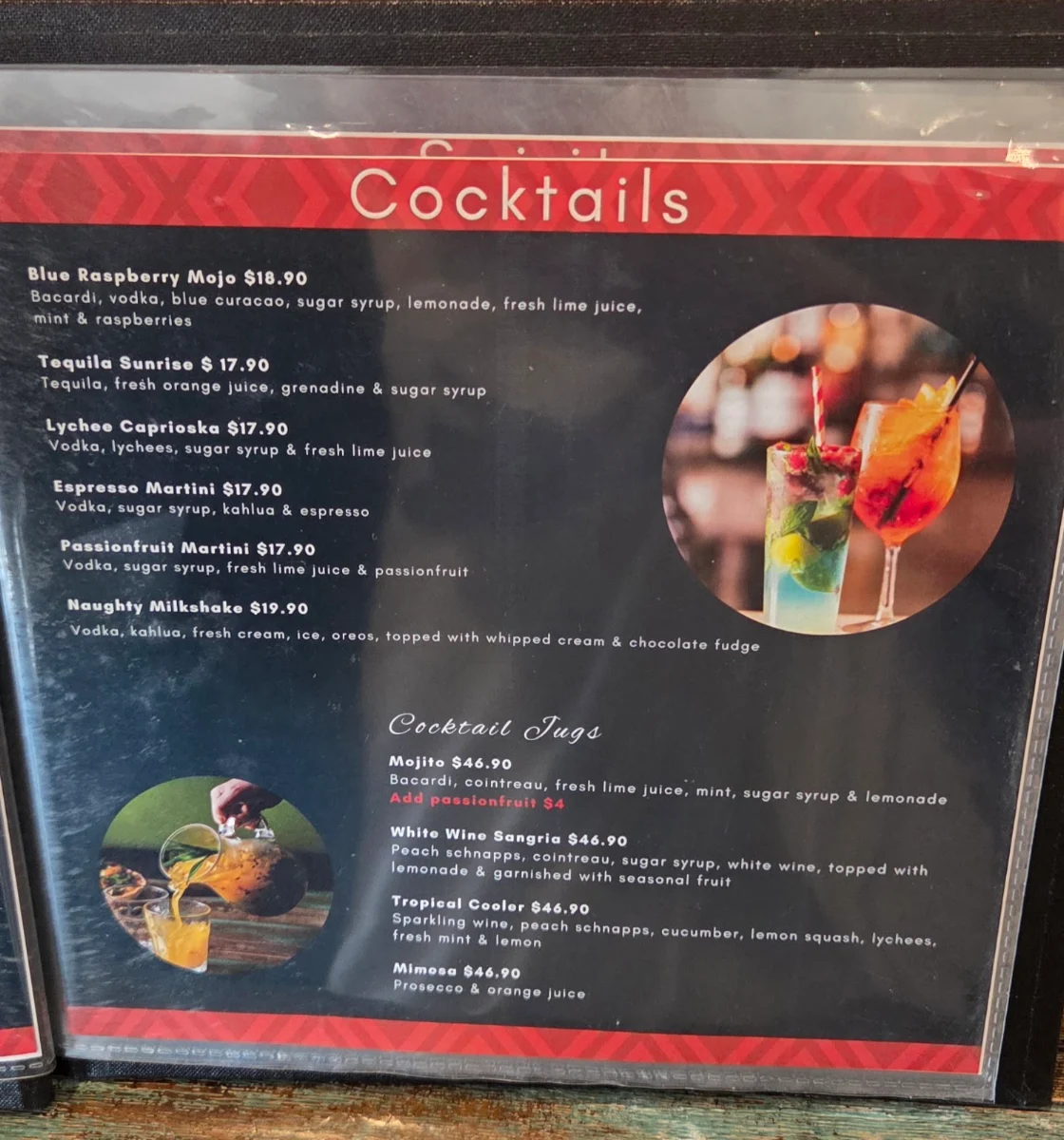 Menu, The Pizza & Pasta Kitchen - Toongabbie