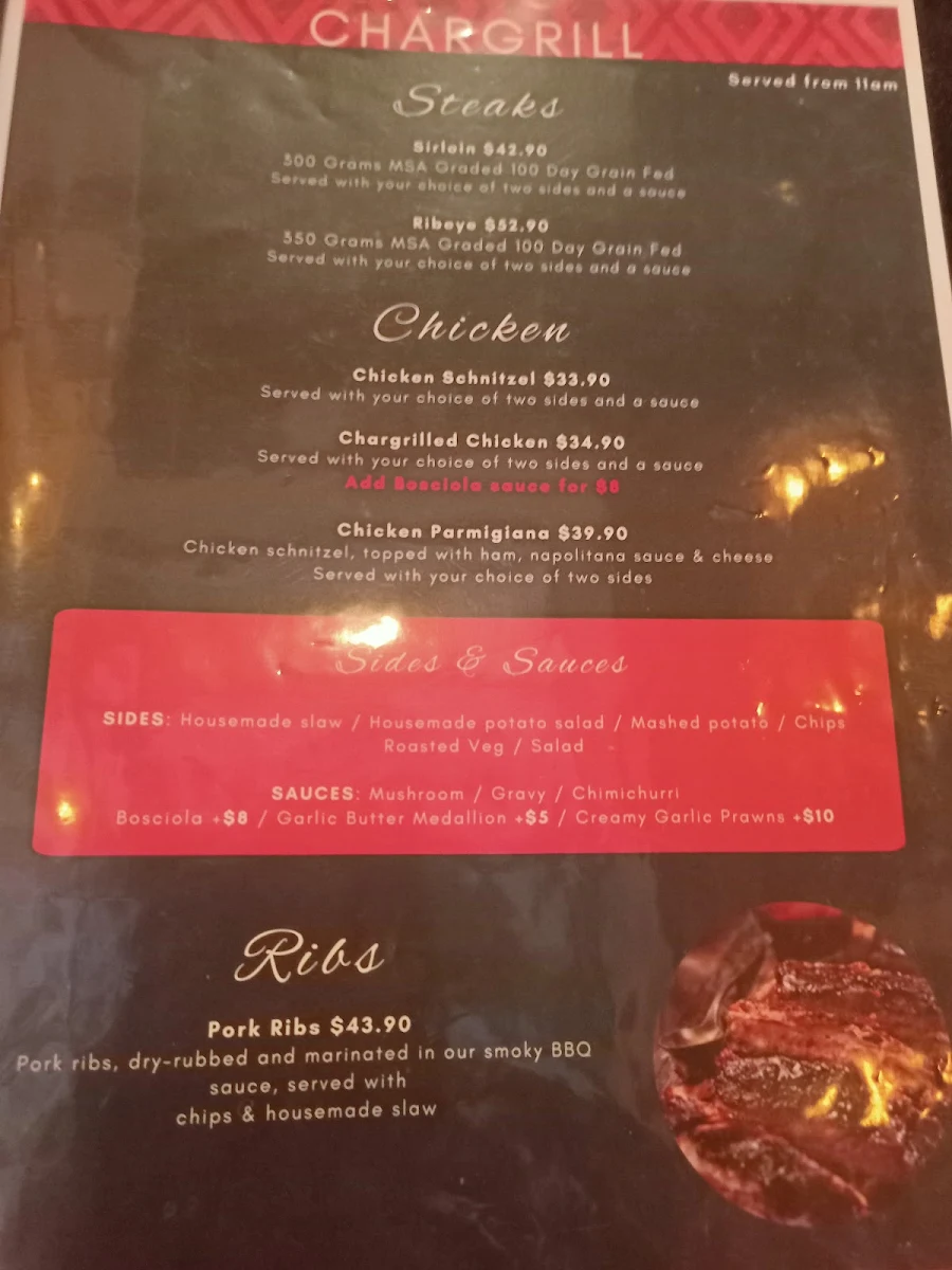 Menu, The Pizza & Pasta Kitchen - Toongabbie