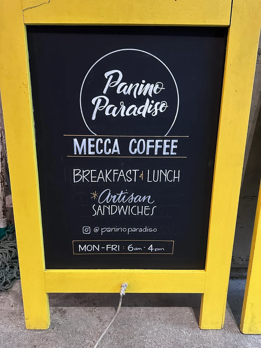 Menu, Panino Paradiso