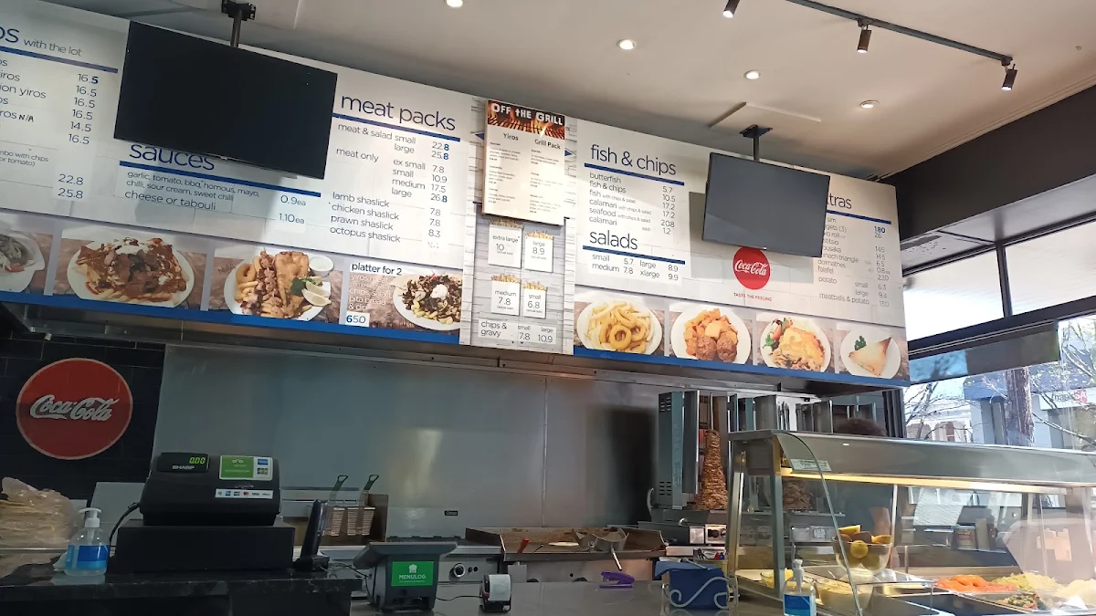 Menu, Yanni's Yiros Norwood