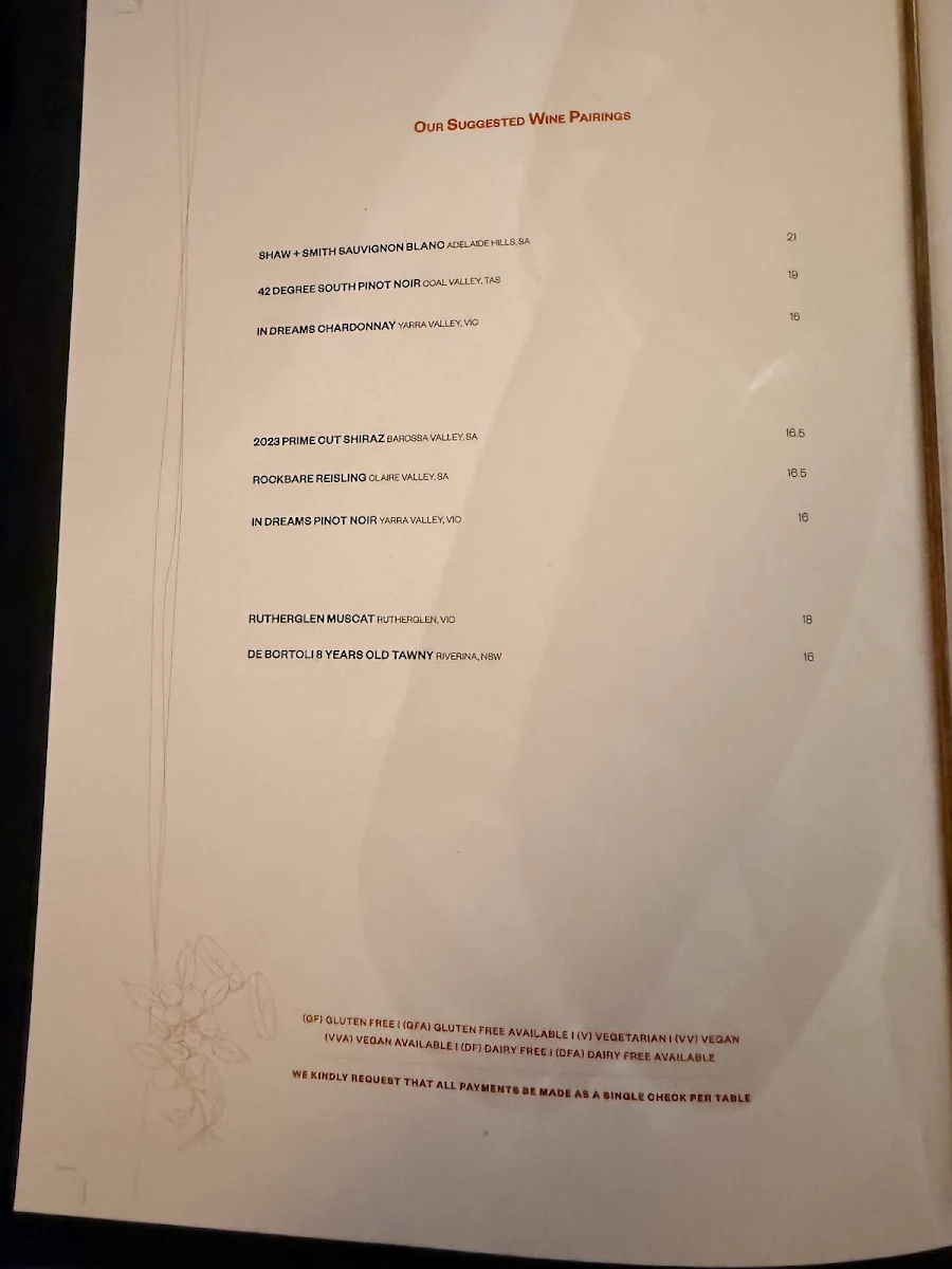 Menu, Arnguli Grill & Restaurant