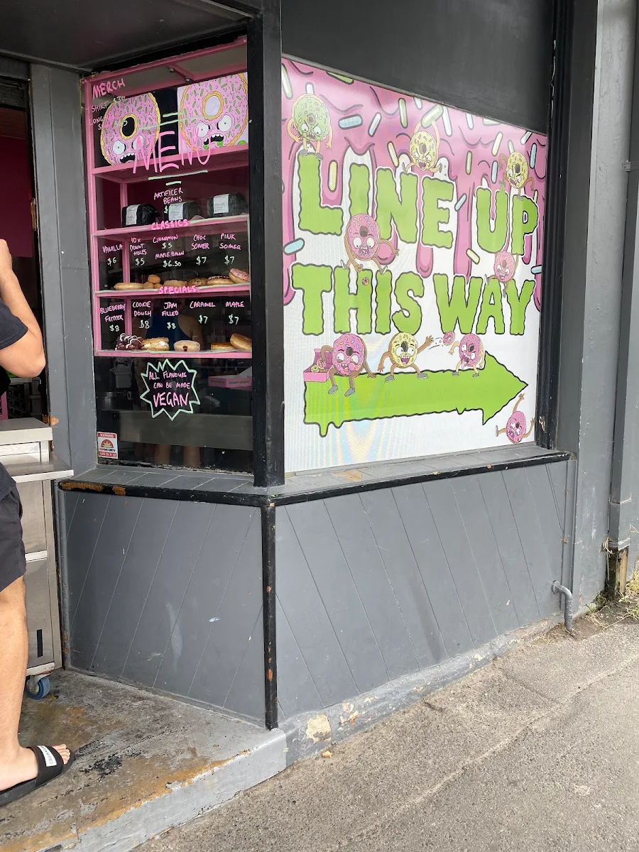 Menu, Grumpy Donuts