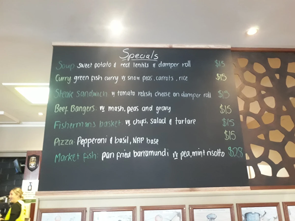 Menu, Finnian's Irish Tavern
