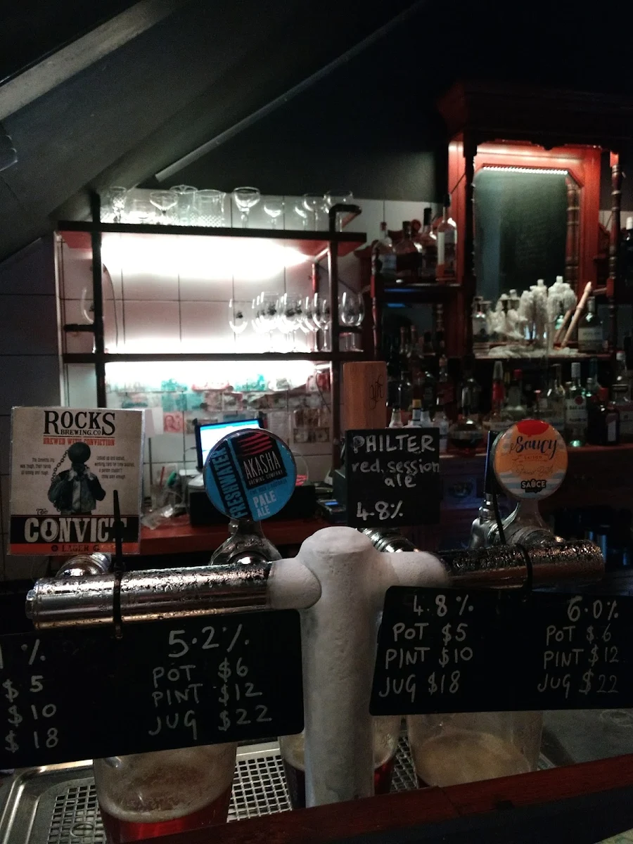 Menu, The Temperance Society