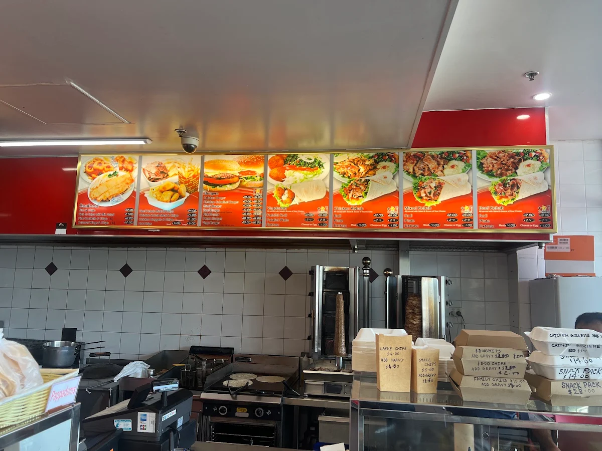 Menu, NARGIS GOURMET FOOD
