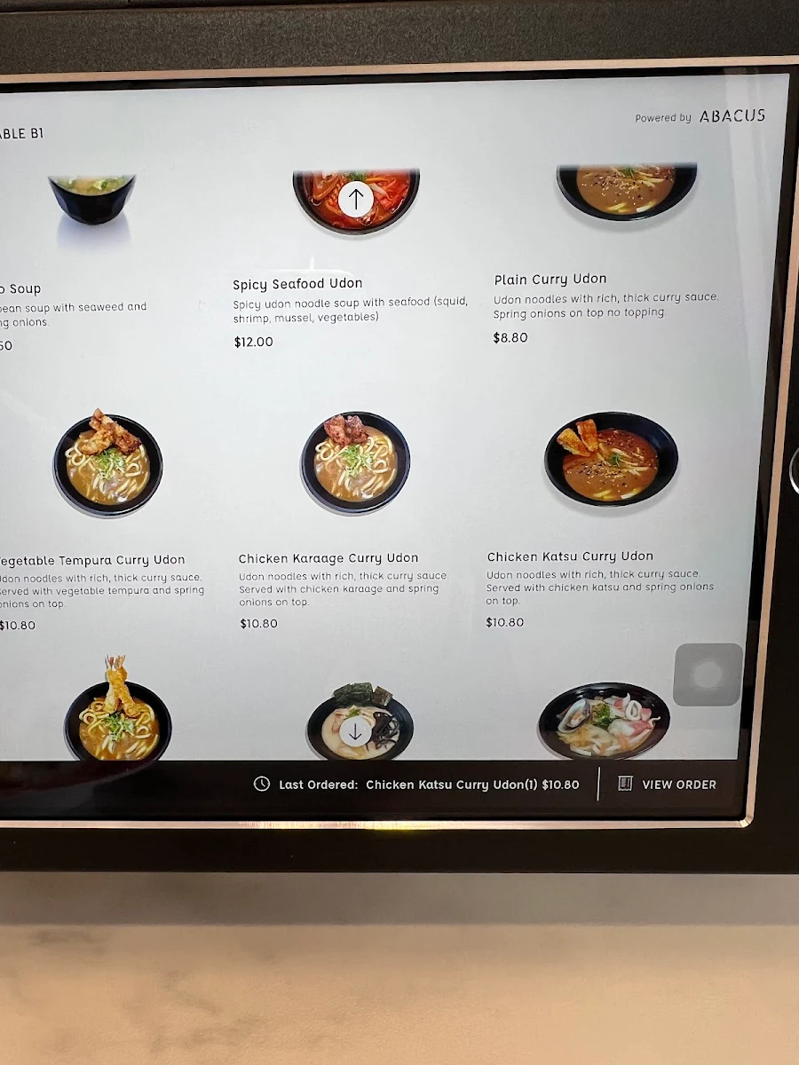 Menu, Ebisu Sushi Glenelg
