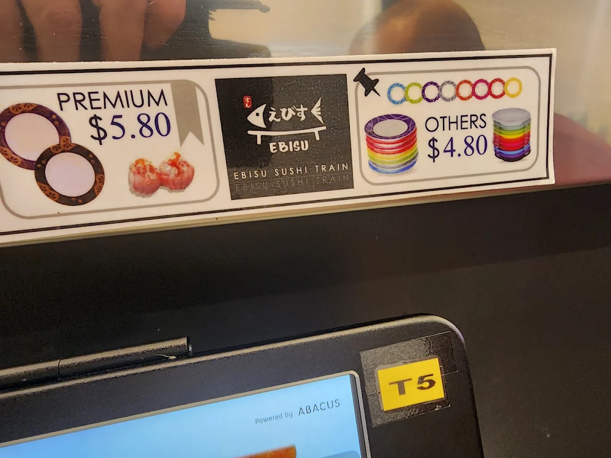 Menu, Ebisu Sushi Glenelg