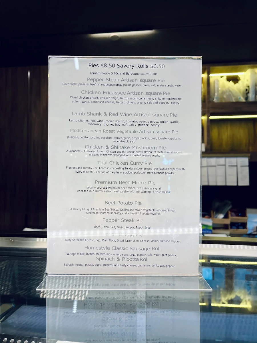 Menu, CBD Patisserie (Cakes & Catering)