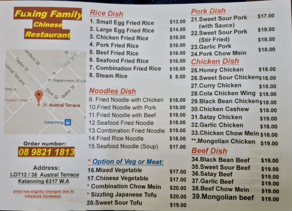 Menu photo 1
