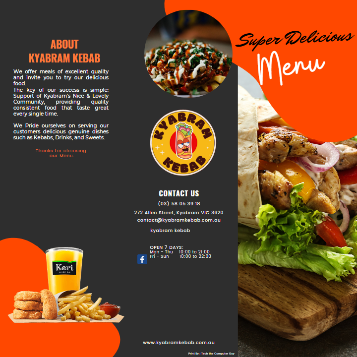 Menu photo 1