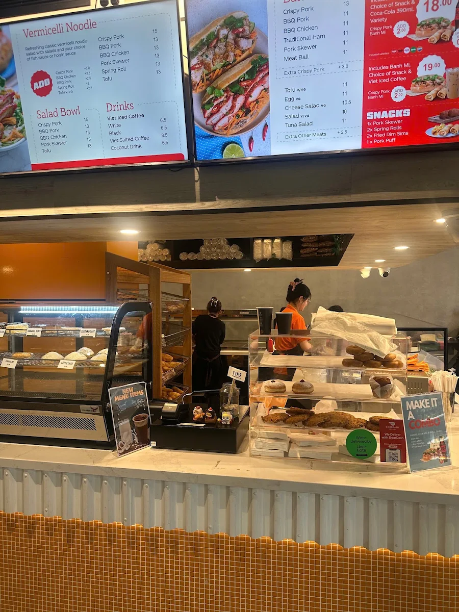 Menu, Phuoc Thanh Bakery West Melbourne