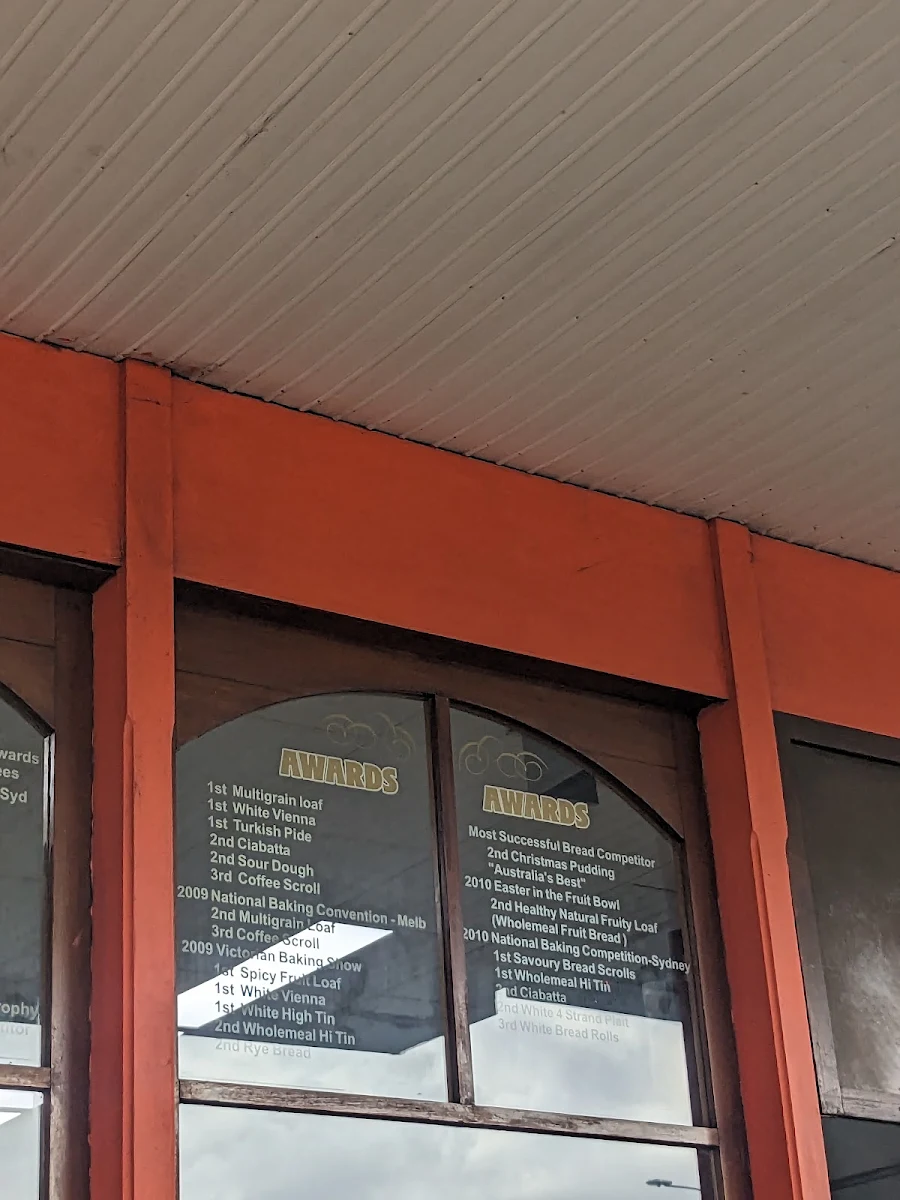 Menu, Waack's Bakery Horsham