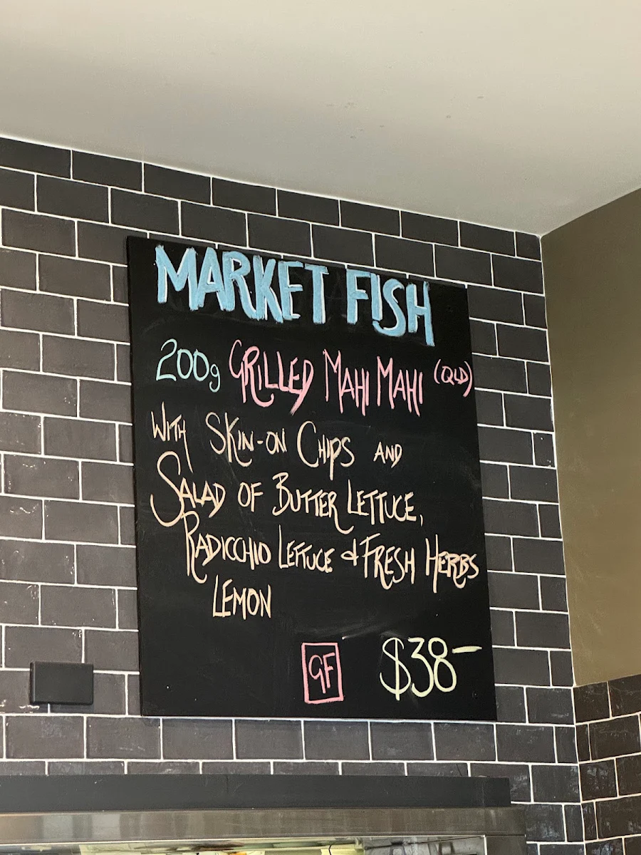 Menu, Huskisson Hotel