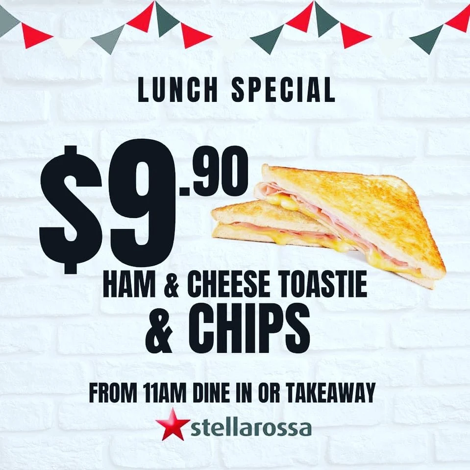 Menu, Stellarossa Aspley