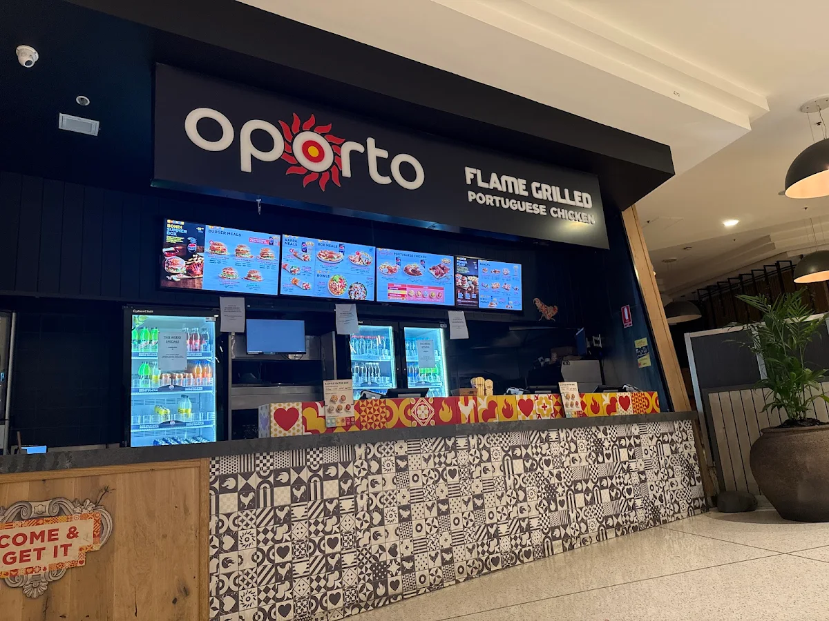 Menu, Oporto Hurstville
