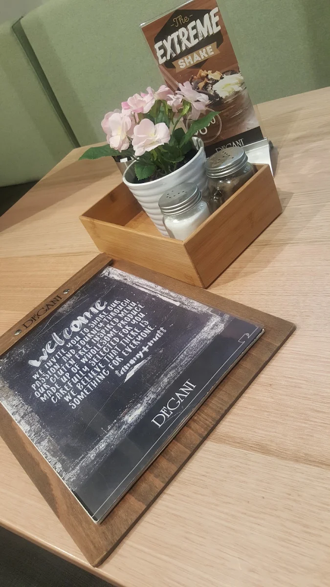 Menu, DEGANI