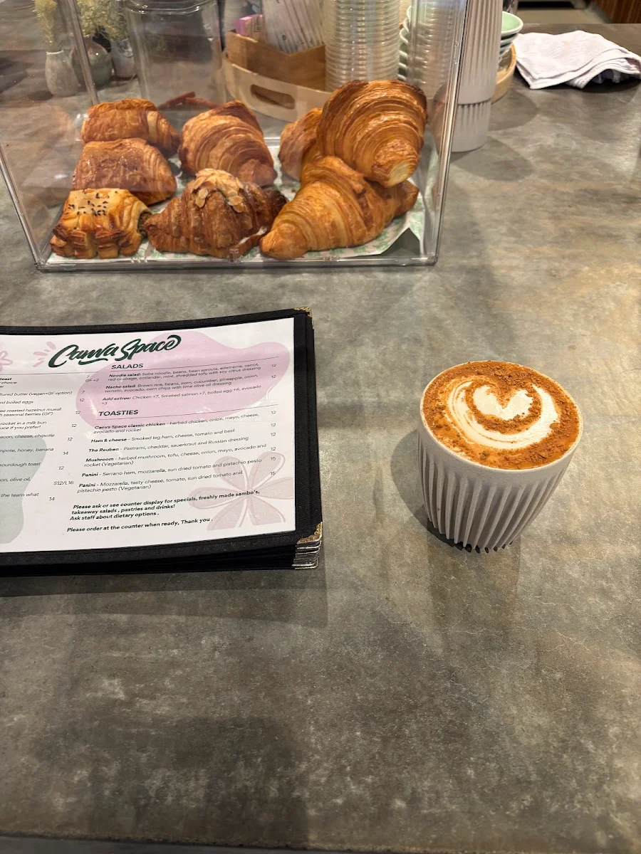 Menu, Canva Space