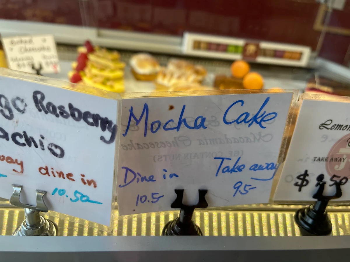 Menu, JM cake
